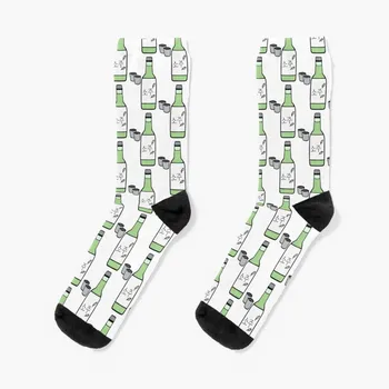 Бутилка соджу | ?? | Корея | Корейски алкохолни чорапи, чорапи за джогинг, естетически идеи за подаръци за Свети Валентин, Аржентина